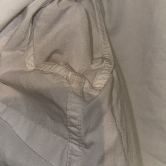 Lands end white button down - Picture 3 of 4